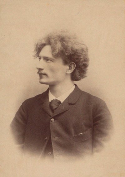 Muotokuva säveltäjä Ignacy Jan Paderewskista 1860-1941, 1889-1890. tekijältä Victor Girard