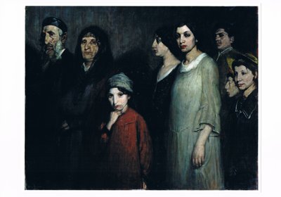 Siirtolaiset, n.1910 (öljy kankaalle). tekijältä Victor Hageman