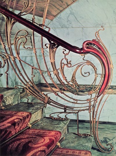 Bannister tekijältä Victor Horta