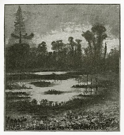 Les Chants du Crépuscule, 1800-luku (bw-kaiverrus) tekijältä Victor Hugo