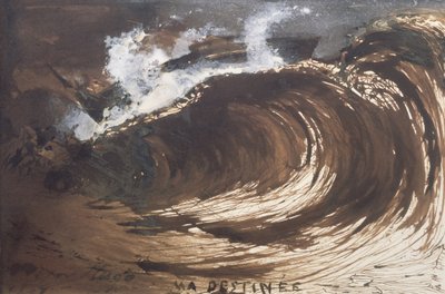 My Destiny, 1857 (kynä ja muste, pesu ja guassi) tekijältä Victor Hugo