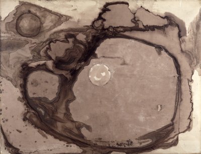 Planeetat, 1857 (muste ja pesu paperille) tekijältä Victor Hugo