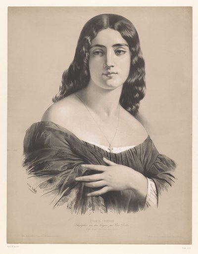 atala Atala (Chateaubriant) (otsikko esineessä) Valittujen taiteilijoiden tutkimukset (sarjan nimi) Etudes choisies (sarjan nimi esineessä) tekijältä Victor Jean François Dollet