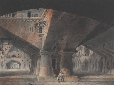 Mies istuu vankilassa, 1781. tekijältä Victor Jean Nicolle