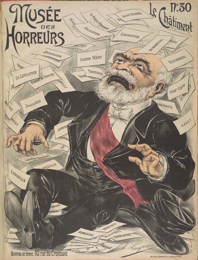 Kauhumuseo Kauhujen galleria: Émile Loubet, 1899. tekijältä Victor Lenepveu