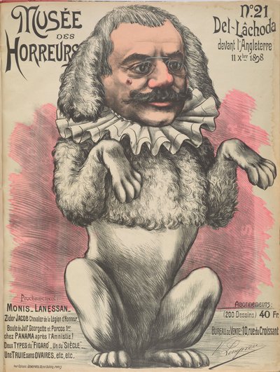 Kauhumuseo Kauhujen galleria: Théophile Delcasse, 1899. tekijältä Victor Lenepveu
