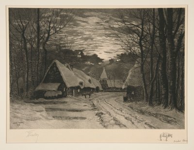 Iltaesitys tekijältä Victor Louis Focillon