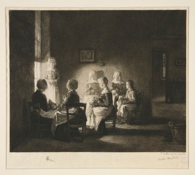 Lacemakers tekijältä Victor Louis Focillon