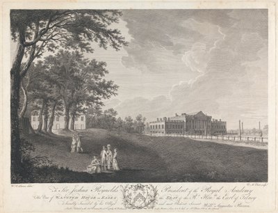 Wanstead House Essexissä tekijältä Victor Marie Picot