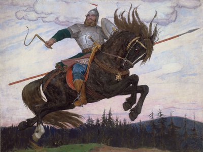 Bogatyr, 1920 tekijältä Victor Mikhailovich Vasnetsov