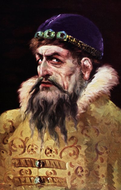 Iivana Julma (värilitografia) tekijältä Victor Mikhailovich Vasnetsov