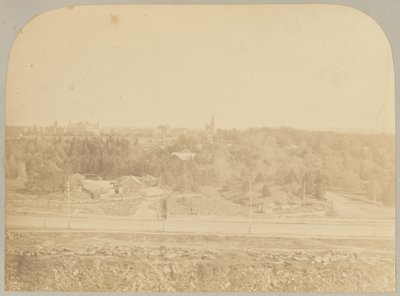 Pl. XVIII. Keskuspuisto museosta katsottuna tekijältä Victor Prevost, Gaston L. Feuardent and Co., New York