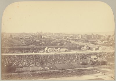 Pl. XVII. Panoraamanäkymä museon länteen tekijältä Victor Prevost, Gaston L. Feuardent and Co., New York