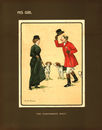 Hänen tyttönsä, The Huntsmans Meet. tekijältä Victor Venner