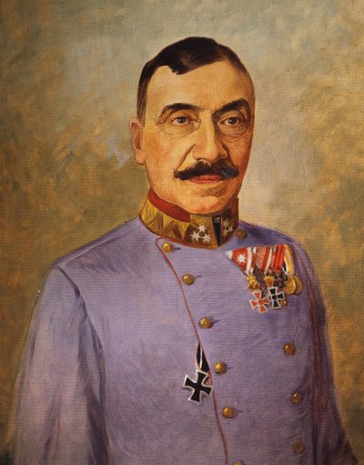 Kenraali Karl von Planter-Baltin, n. 1916 (öljy kankaalle) tekijältä Vienna Nedomansky Studio