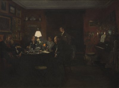 Iltakeskustelu tekijältä Viggo Johansen
