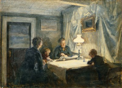 Ilta Skagenissa (Taiteilijan perhe) tekijältä Viggo Johansen
