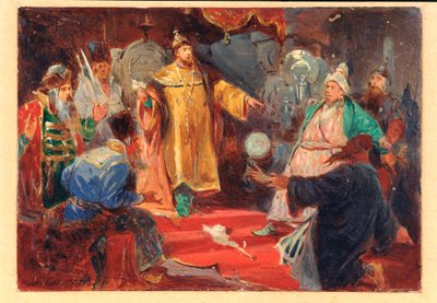 Tsaari Ivan III (ts. Suuri tekijältä Viktor Andreyevich Simov
