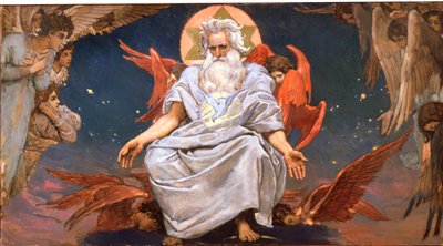 Isä Jumala, 1885-1896. tekijältä Viktor Mikhaylovich Vasnetsov