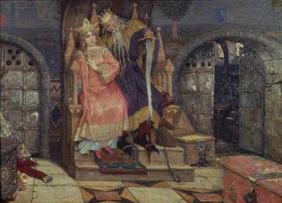 Koschei Kuolematon, 1917-1926 tekijältä Viktor Mikhaylovich Vasnetsov