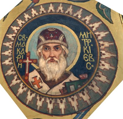 Pyhä Macarius, Kiovan metropoliitti, 1885-1896 tekijältä Viktor Mikhaylovich Vasnetsov