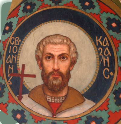 Pyhä marttyyri Johannes Kazanista, 1885-1896 tekijältä Viktor Mikhaylovich Vasnetsov