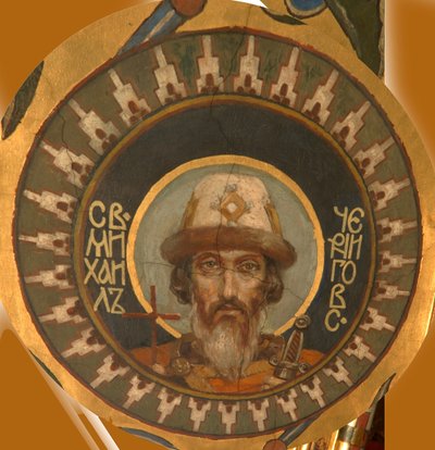 Tšernigovin pyhä prinssi Mikael, 1885-1896 tekijältä Viktor Mikhaylovich Vasnetsov