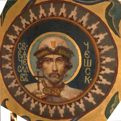 Pyhä Venceslaus I, Böömin herttua, 1885-1896 tekijältä Viktor Mikhaylovich Vasnetsov