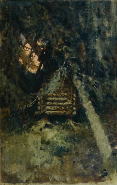 Kota kananjaloilla tekijältä Viktor Mikhaylovich Vasnetsov