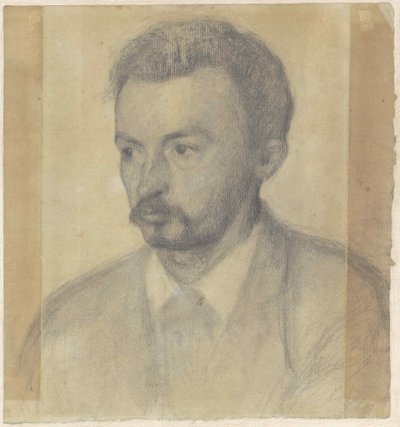 Omakuva, 1895. tekijältä Vilhelm Hammershøi