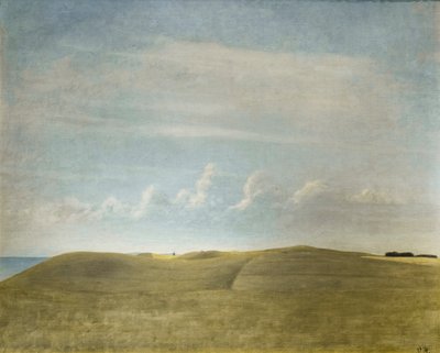 Maisema (näkymä Refsnaesista) tekijältä Vilhelm Hammershoi