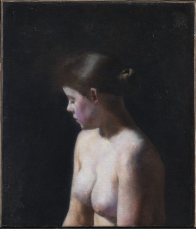 Alaston naismalli tekijältä Vilhelm Hammershoi