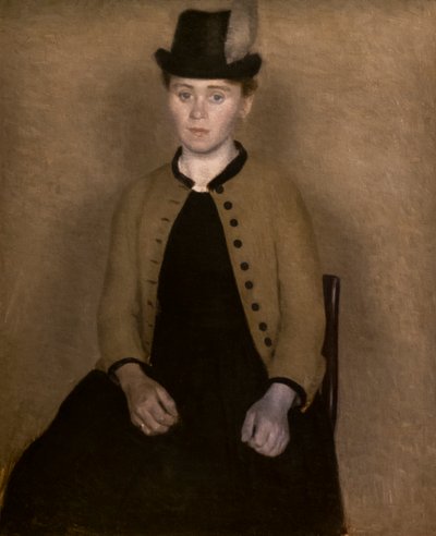 Ida Ilstedin muotokuva tekijältä Vilhelm Hammershoi