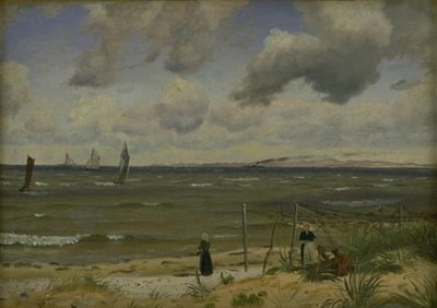 Hornbæk Strand Sealandin pohjoisosassa tekijältä Vilhelm Kyhn