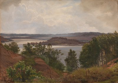 Lakes at Laven lähellä Silkeborgia tekijältä Vilhelm Kyhn