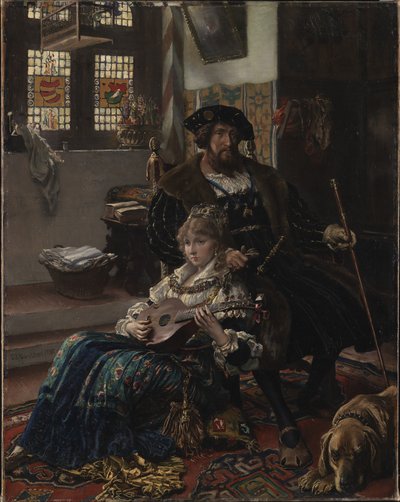 Christian II ja Dyveke tekijältä Vilhelm Rosenstand