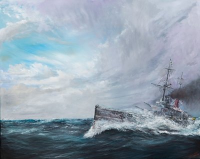 Iron Dogs Sister - SMS Lutzow 1916, 2016, tekijältä Vincent Alexander Booth