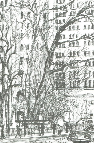 Madison Square Park New York, 2003 tekijältä Vincent Alexander Booth