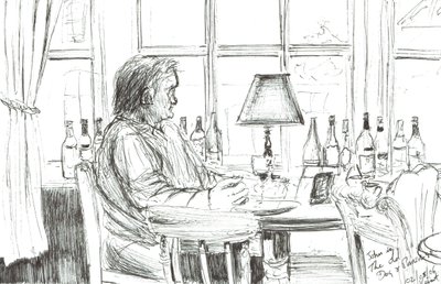 Mies pubissa aterian jälkeen, 2006 tekijältä Vincent Alexander Booth