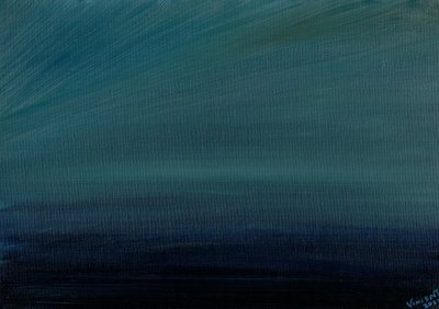 Ocean Twilight, 2017, (öljy kankaalle) tekijältä Vincent Alexander Booth