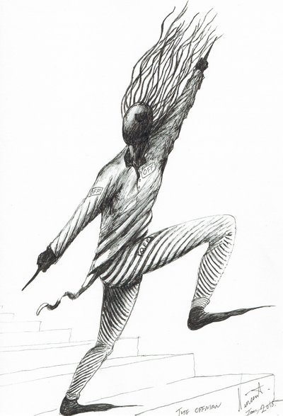 OFF Man, 2018 tekijältä Vincent Alexander Booth