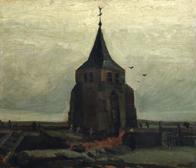 Vanha torni, 1884. tekijältä Vincent van Gogh