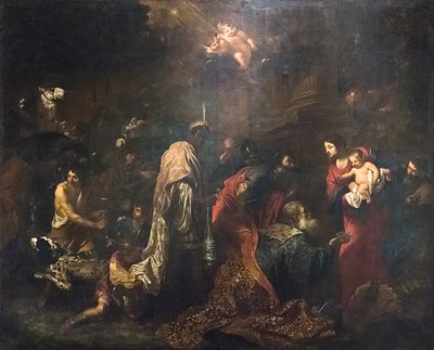 The Adoration of the Magi (öljy kankaalle) tekijältä Vincent Malo