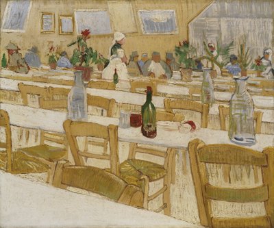 Ravintolan sisustus, 1887-88 tekijältä Vincent van Gogh