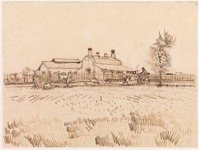 Laattatehdas, 1888 tekijältä Vincent van Gogh
