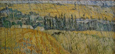 Auvers sateessa tekijältä Vincent van Gogh