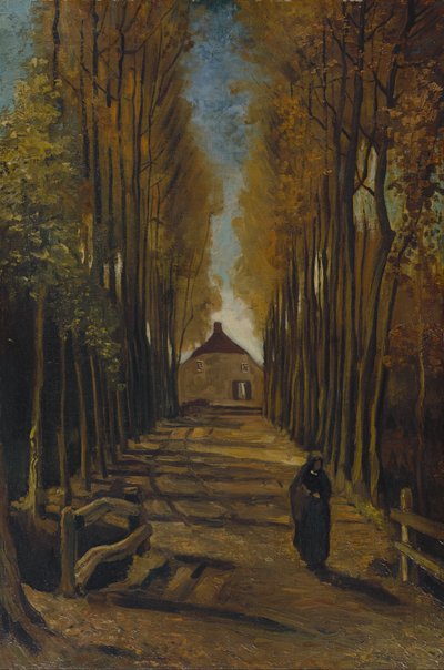 Poppelikuja syksyllä tekijältä Vincent van Gogh