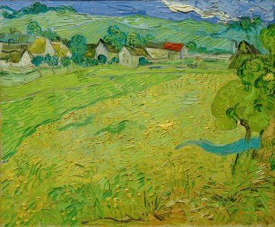 Blick auf Les Vessenots bei Auvers tekijältä Vincent van Gogh