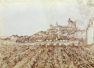 Näkymä Saintes-Mariesille tekijältä Vincent van Gogh
