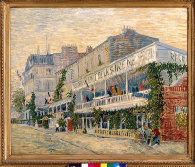Das Restaurant de la Sirène Asnièresissa tekijältä Vincent van Gogh